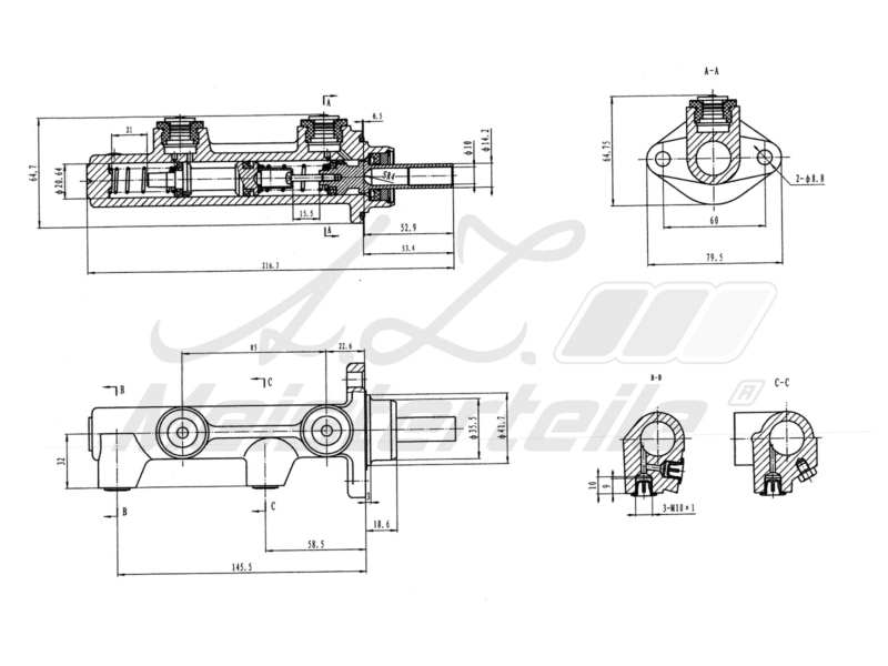 Brake master cylinder